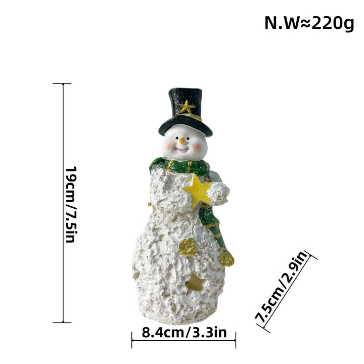 Decorative Snowman Sculpture Kalsten