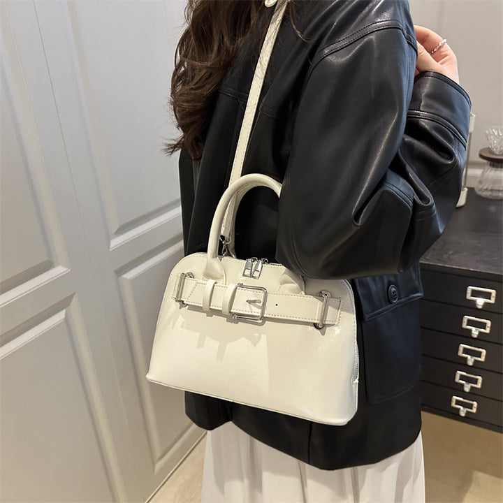 Structured Double Handle Handbag Kalsten