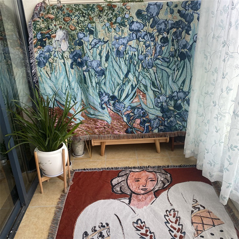 Decorative Artistic Tapestry Throw Blanket