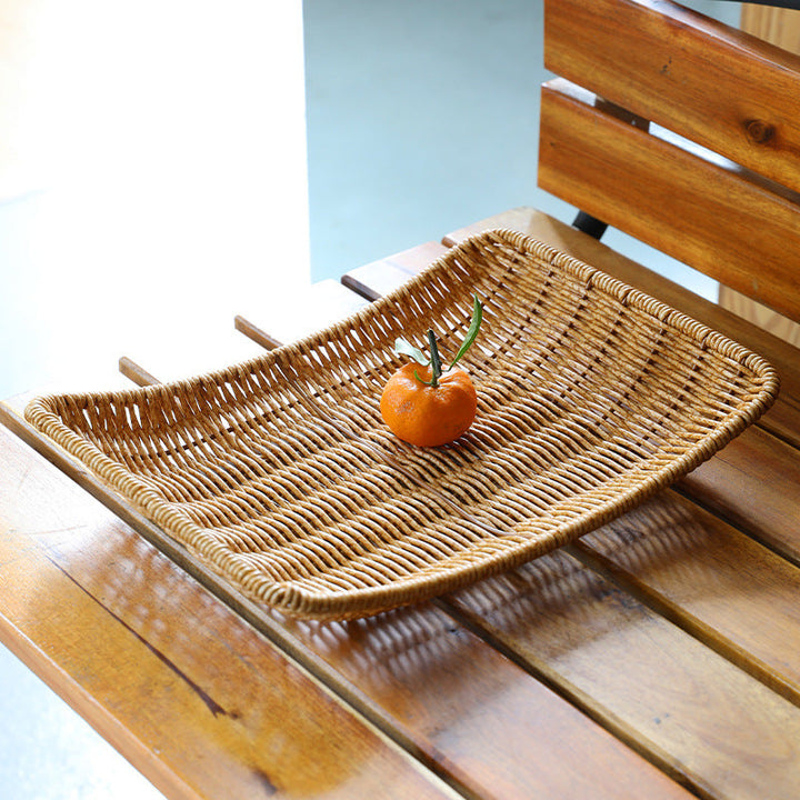 Gourmet Handmade Woven Serving Tray Kalsten