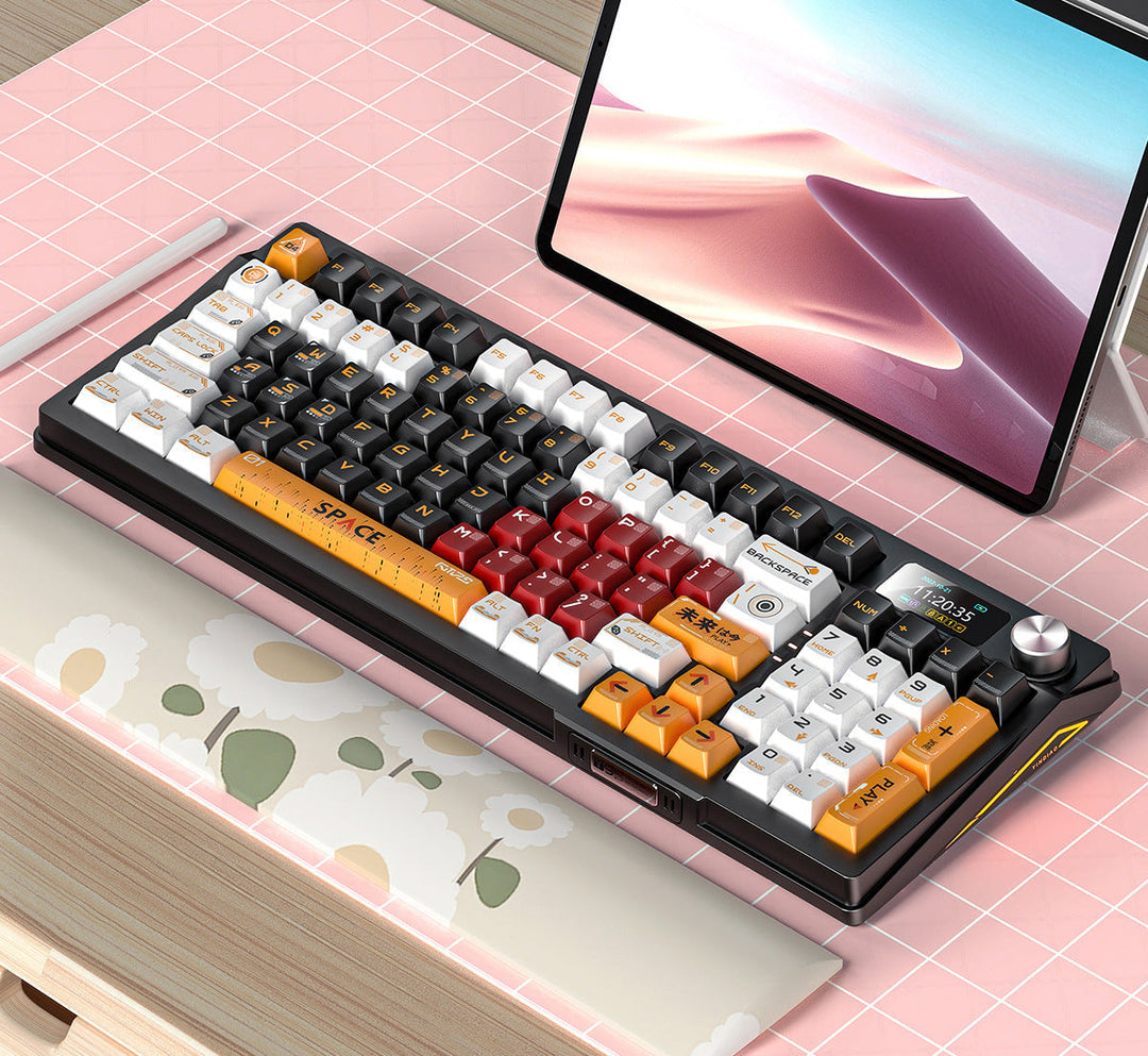 Retro Space-Themed Keyboard Kalsten