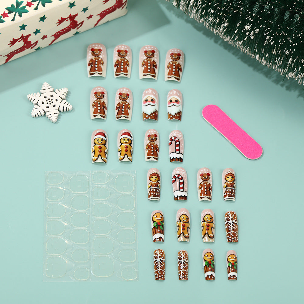 Christmas art nails with festive designs Kalsten