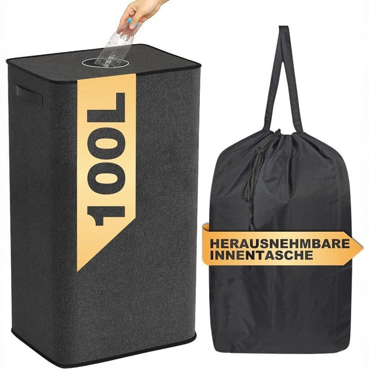 Laundry basket with removable inner bag Kalsten