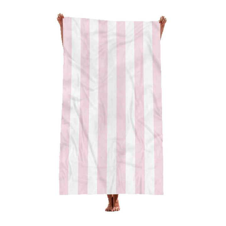 Beach towel with elegant wide stripes Kalsten
