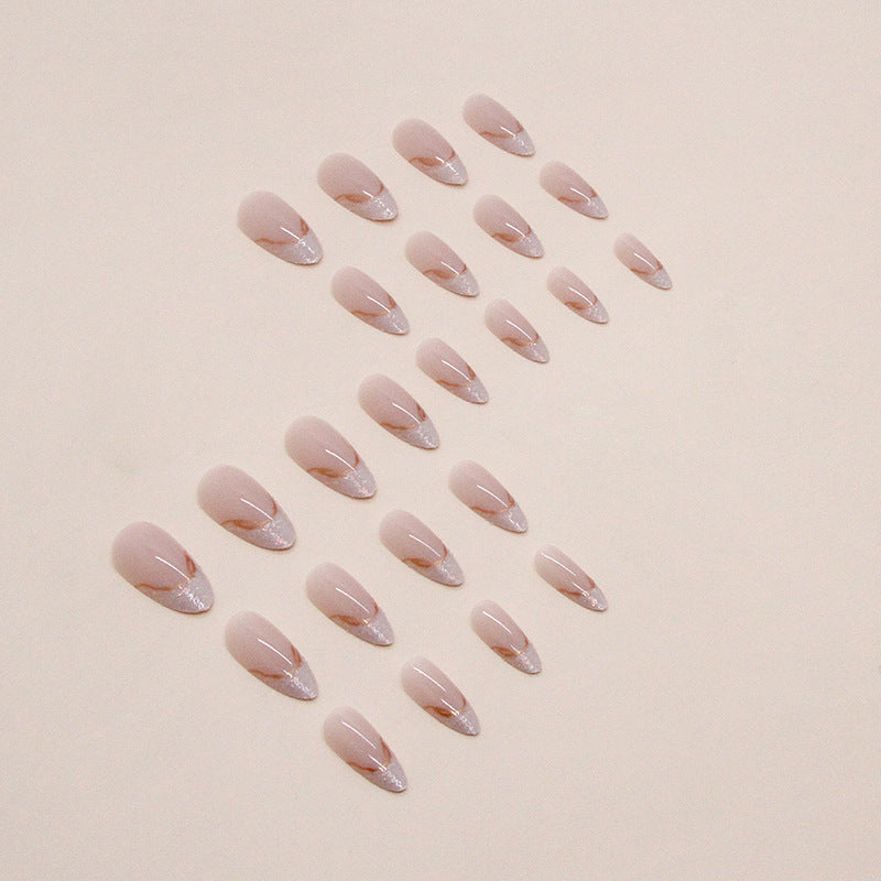 Elegant Almond-Shaped Press-On Nail Extensions Kalsten
