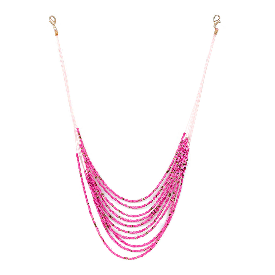 Multi-Strand Beaded Necklace Kalsten