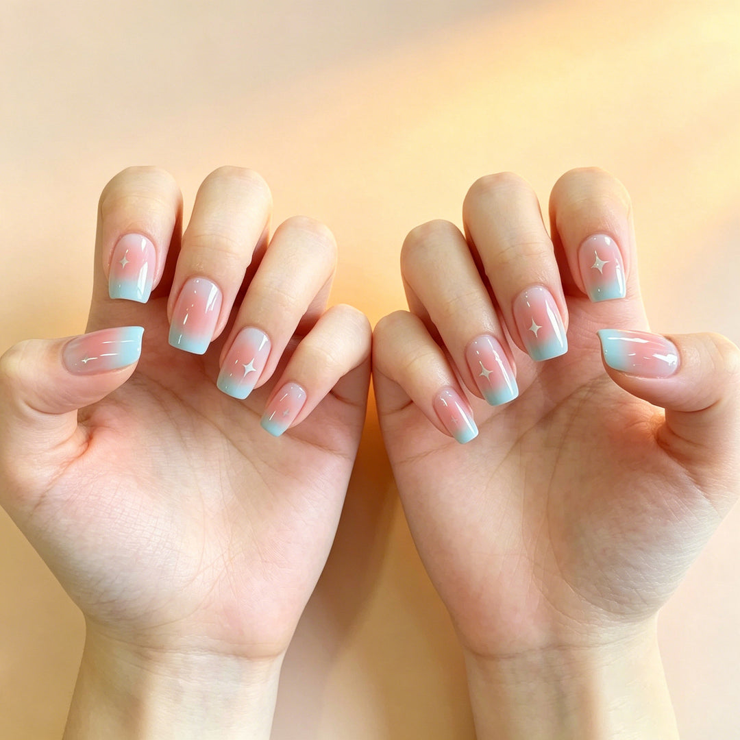 Artistic Ombre Nail Art Extensions Kalsten