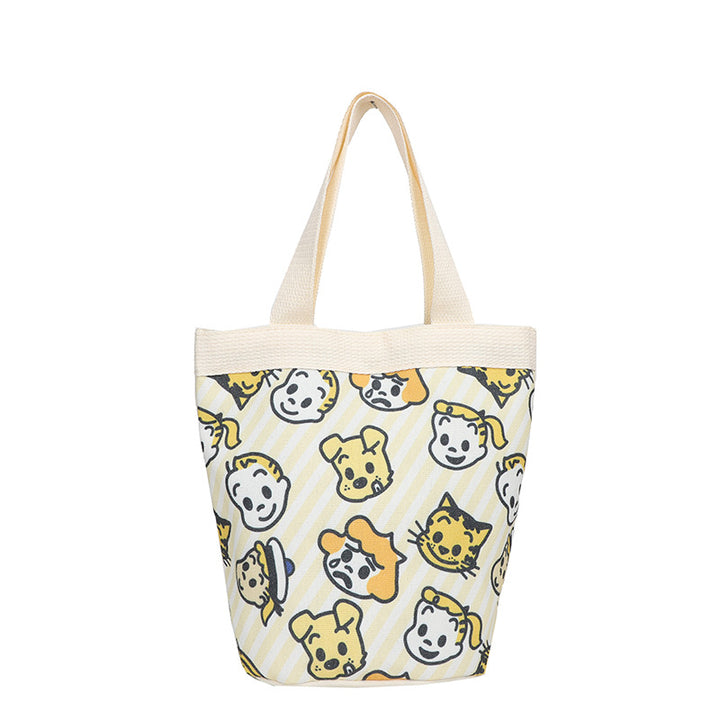 Fun-Themed Character Tote Bag