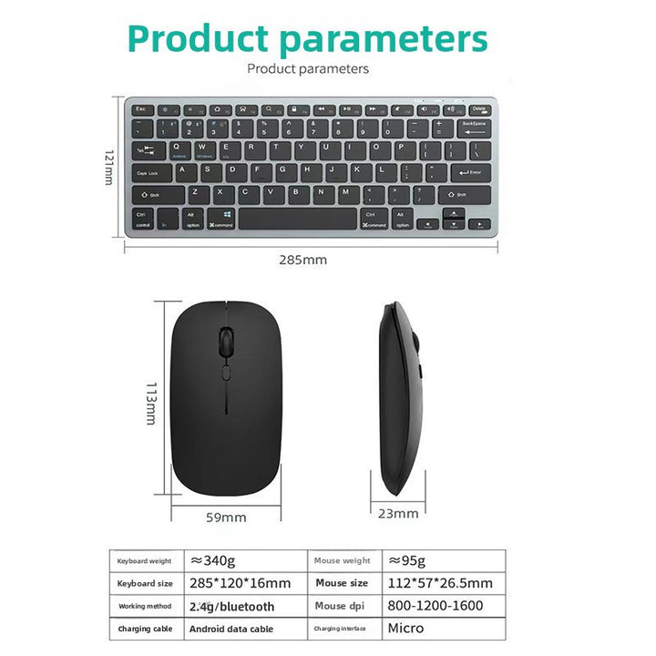 Bluetooth keyboard with ergonomic design Kalsten