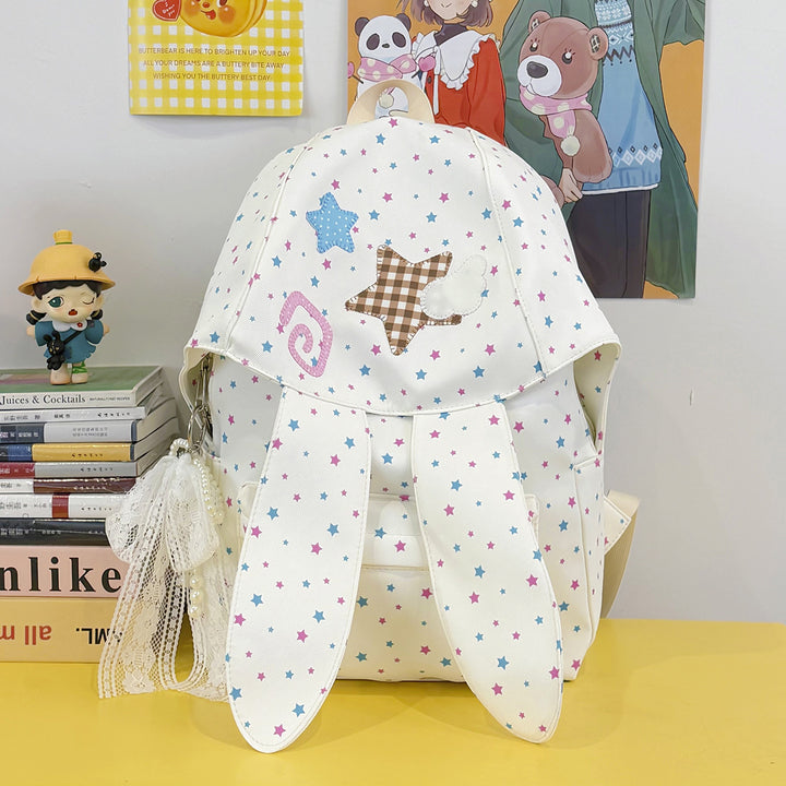 Cute Bunny-Ear Decorative Backpack Kalsten