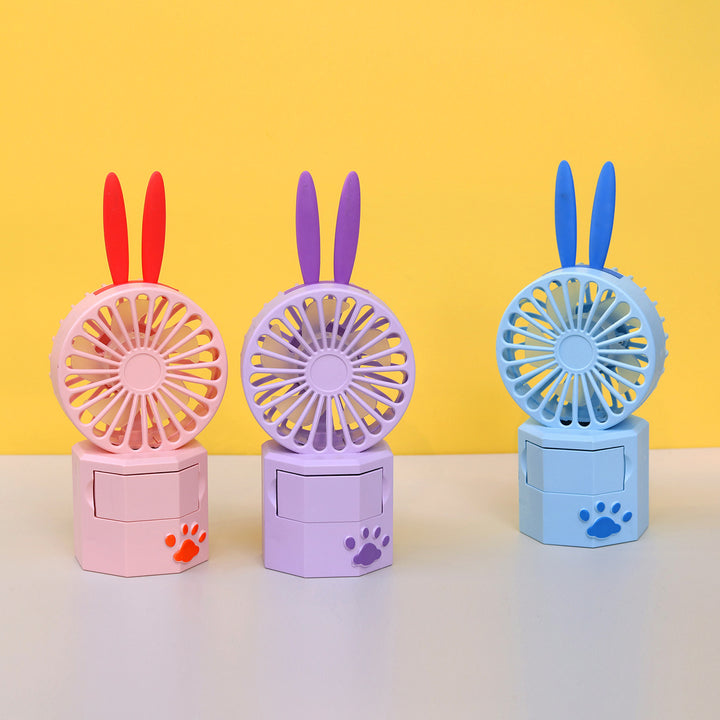Unisex Portable Mini Fan with Animal Ears and USB Connection Kalsten