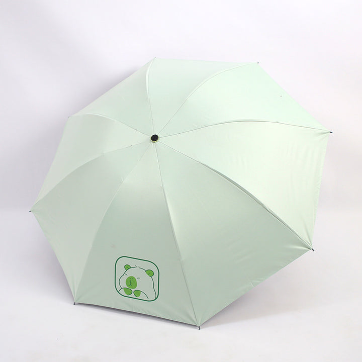 Ladies child-friendly umbrella with playful design Kalsten