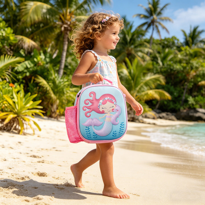 Fun Mermaid-Themed Lunch Bag