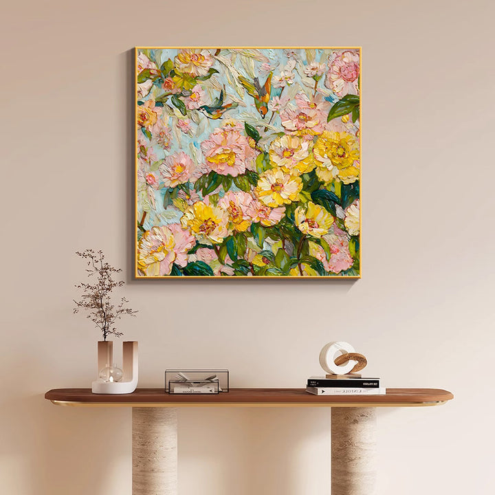 Floral Inspired Canvas Artwork