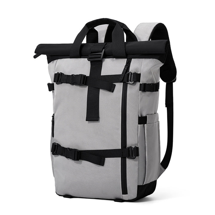 Stylish Roll-Top Adventure Backpack Kalsten