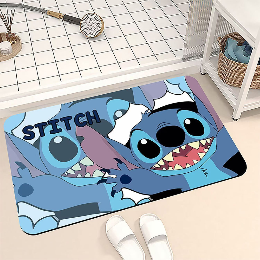 Cartoon-Themed Bath Mat Kalsten