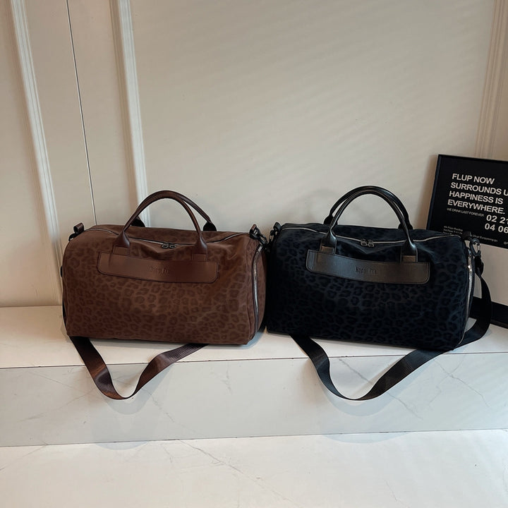 Chic Animal Print Travel Duffle Bag Kalsten