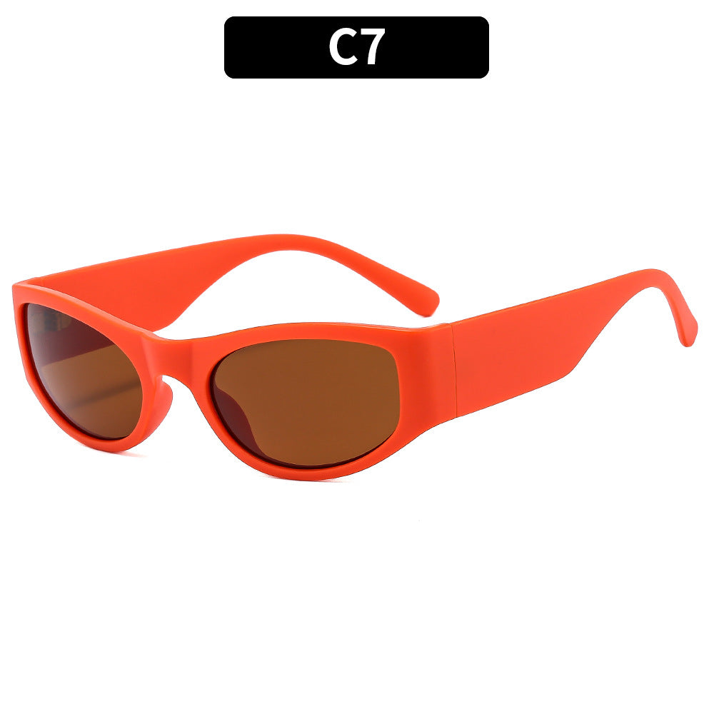 Contemporary Cat-Eye Sunglasses