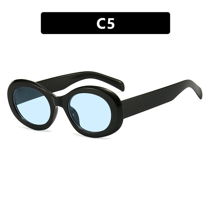 Women's trendy, transparent sunglasses Kalsten