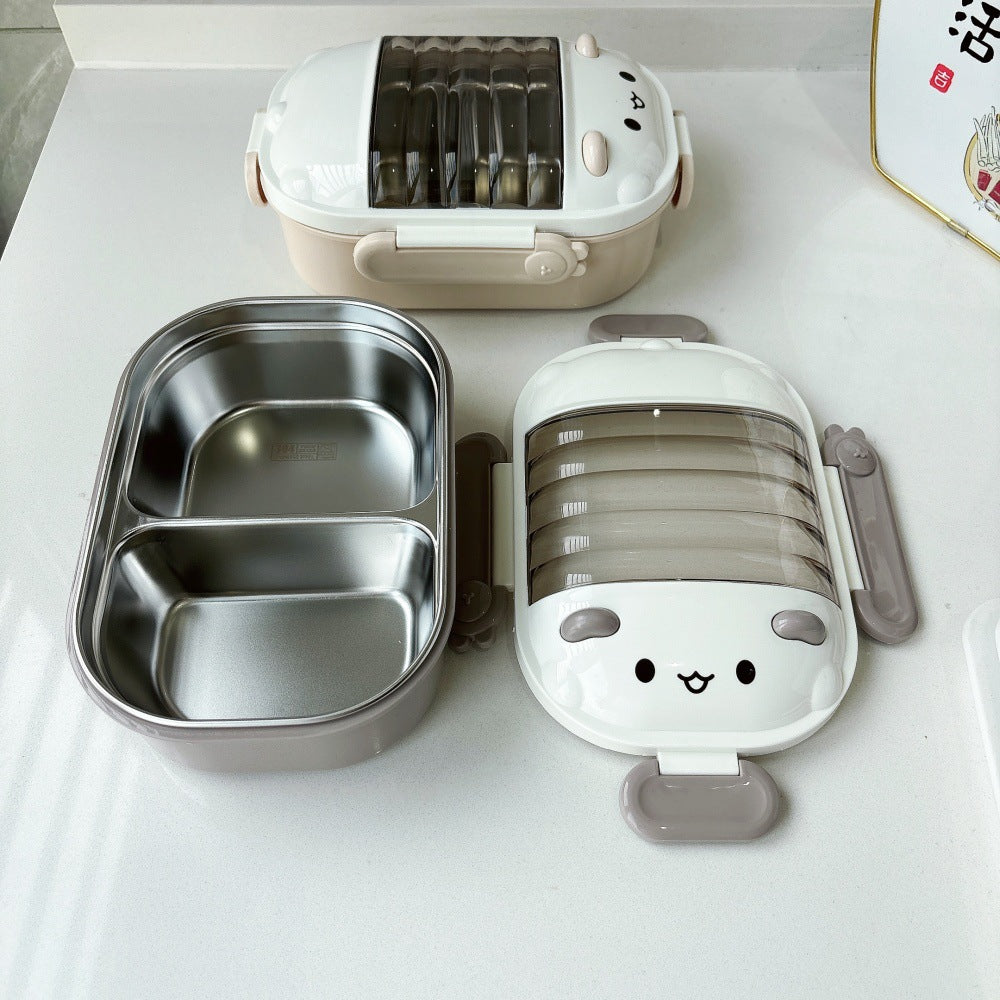 Cartoon-Themed Bento Lunch Container