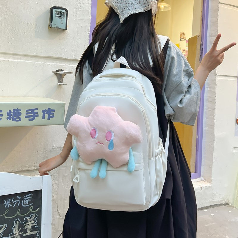 Plush backpack with unique design Kalsten