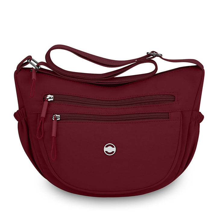 Multi-Zip Crossbody Organizer Bag Kalsten