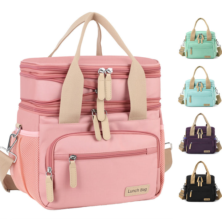 Insulated Multi-Compartment Food Storage Carrier