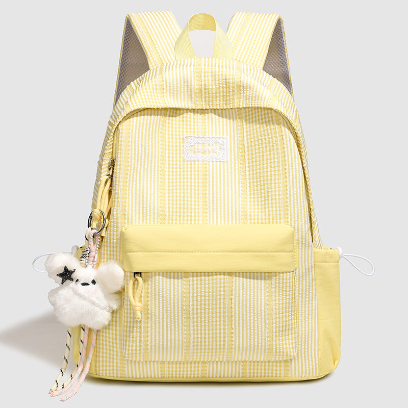 Stylish Striped Design Backpack Kalsten