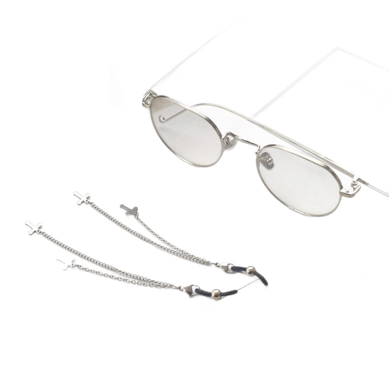 Durable Metal Eyewear Chain with Adjustable Fasteners Kalsten