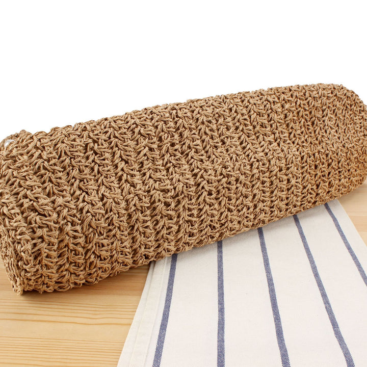 Expressive straw bag Kalsten
