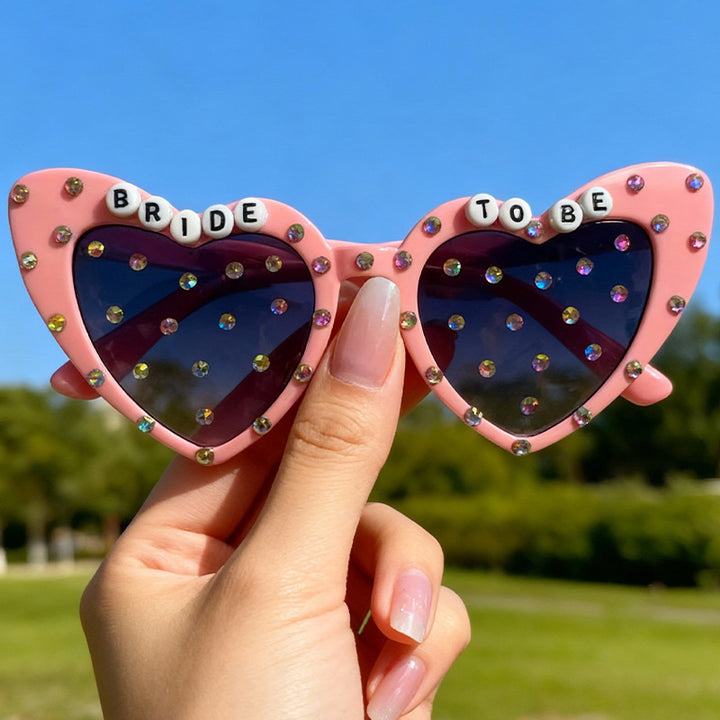 Bride-To-Be Heart-Shaped Sunglasses Kalsten