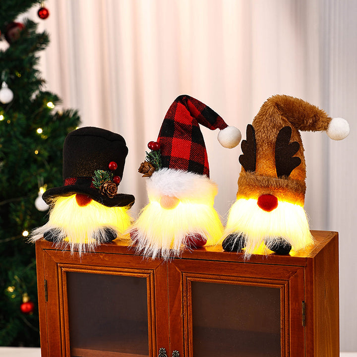 Illuminated Santa Claus Figure Kalsten