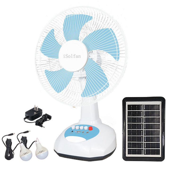 Unisex solar floor fan with remote control Kalsten