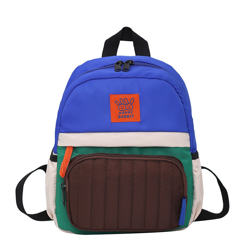 Color-Block Casual Backpack Kalsten