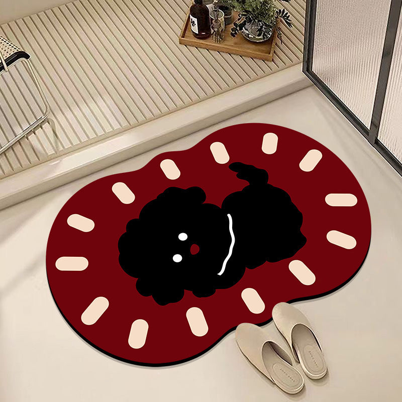 Cute Cartoon Animal Bath Mat Kalsten