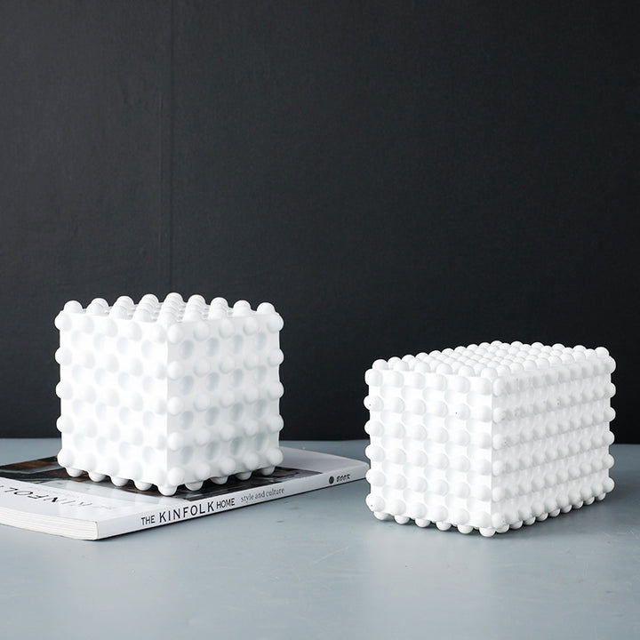 Textured Decorative Storage Block