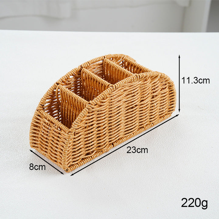 Woven Multi-Compartment Storage Caddy Kalsten