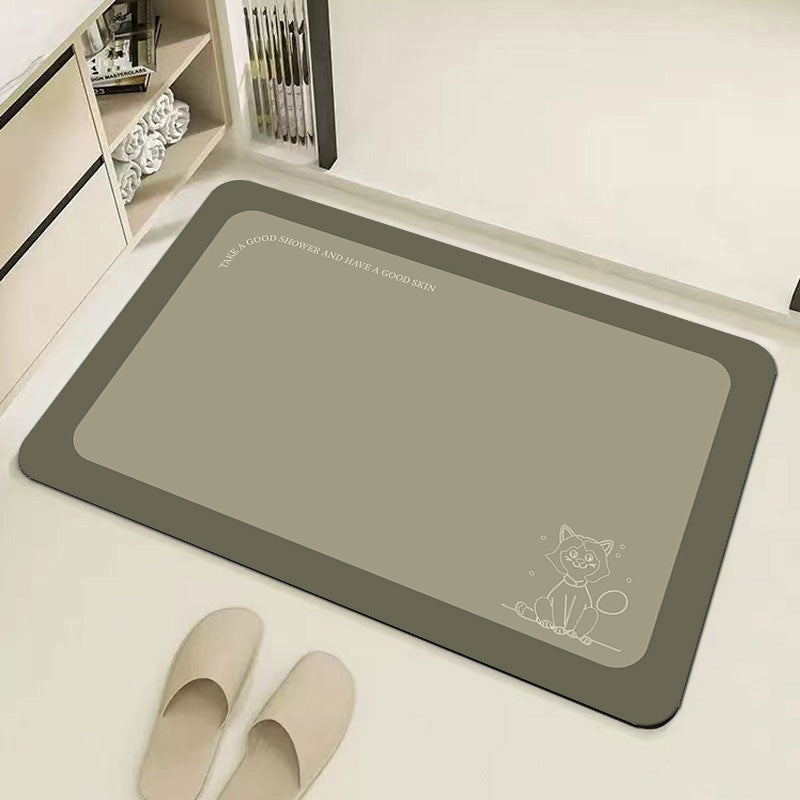 Cat-Themed Non-Slip Bath Mat Kalsten