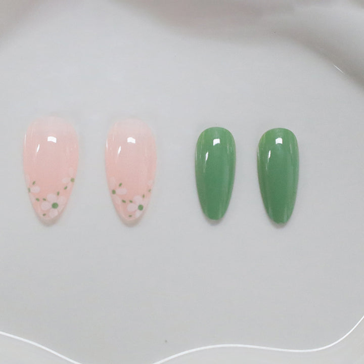 Floral Acrylic Nail Art Enhancements Kalsten 1789915130