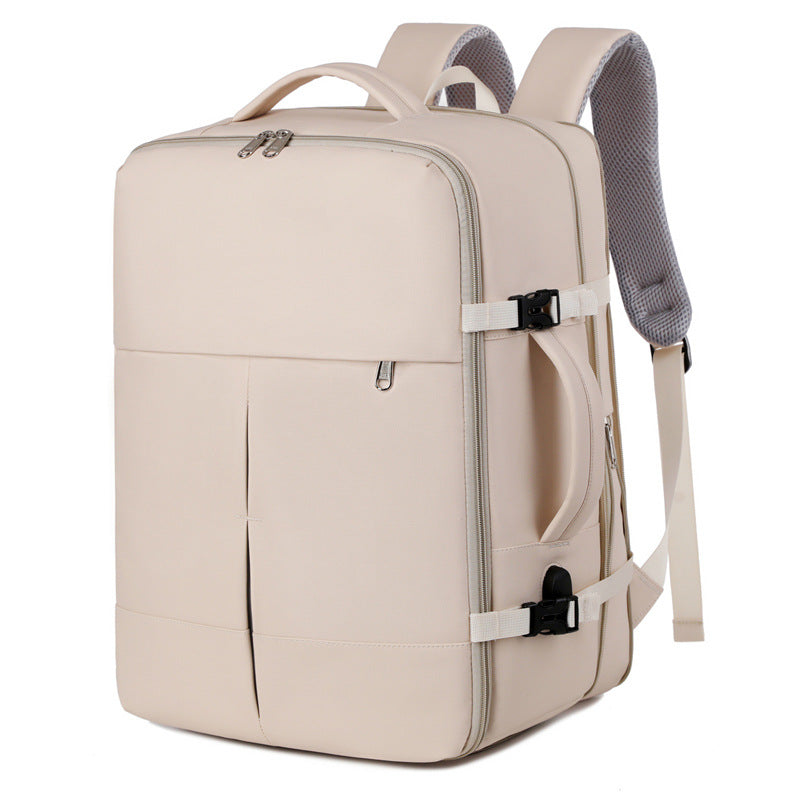 Versatile Travel Backpack with Expandable Storage