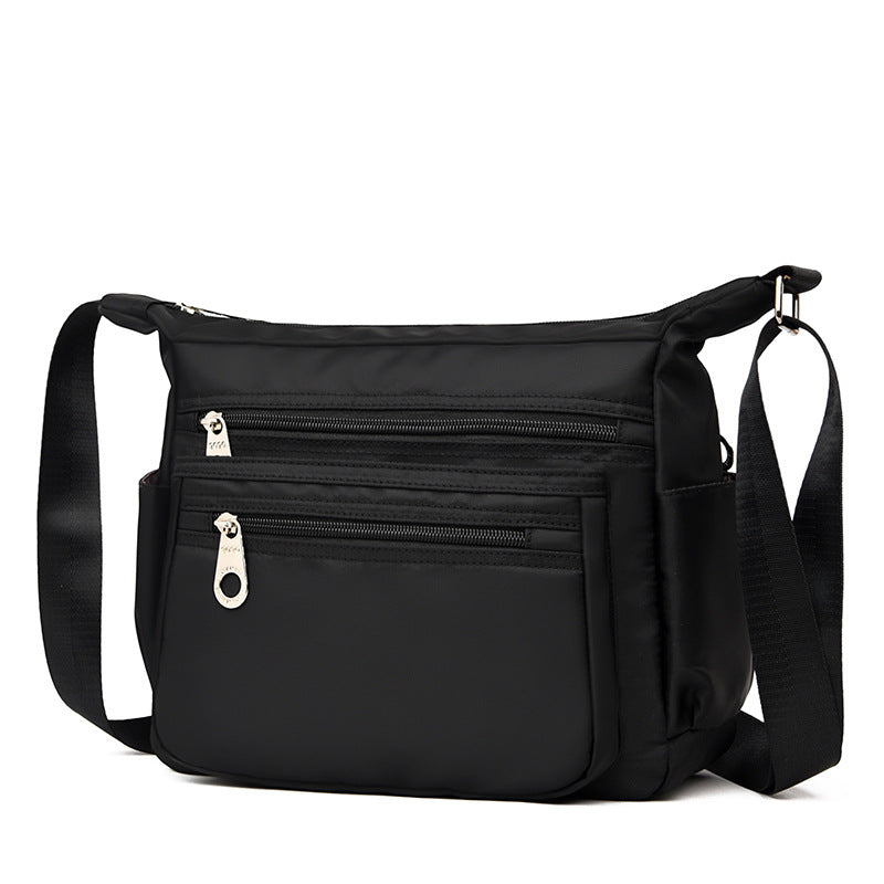 Multi-Zipper Crossbody Organizer Bag Kalsten