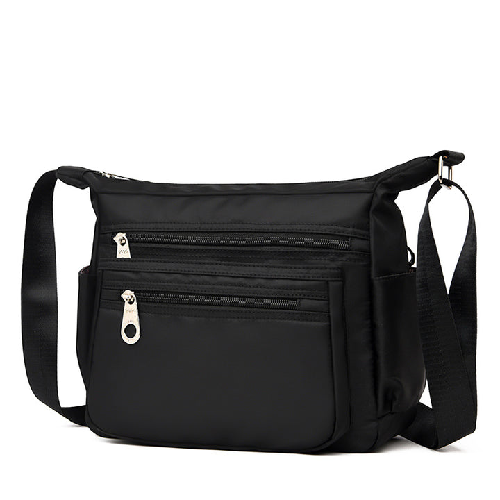 Multi-Zipper Crossbody Organizer Bag Kalsten