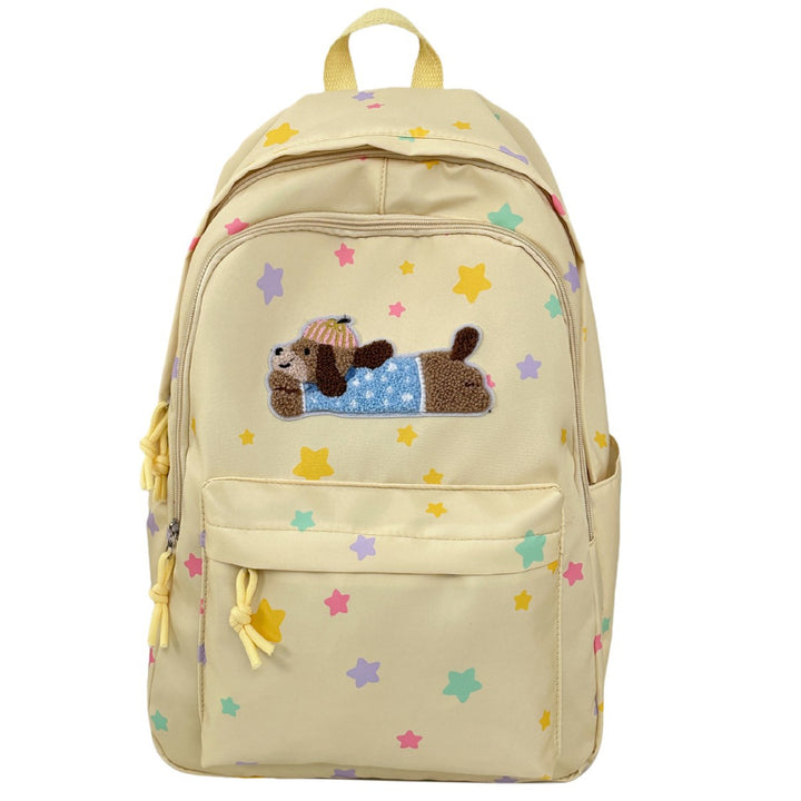 Cute Cartoon Dog-Themed Backpack