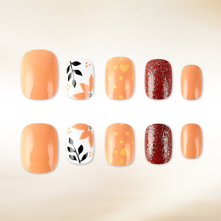 Seasonal Botanical Press-On Nails Kalsten