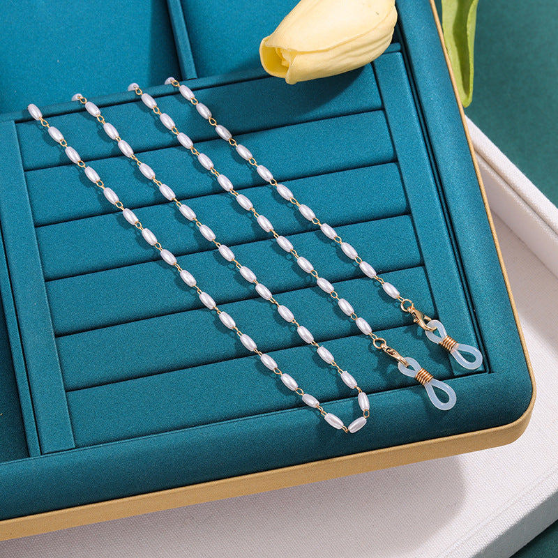 Elegant Pearl Chain Eyewear Chain Kalsten