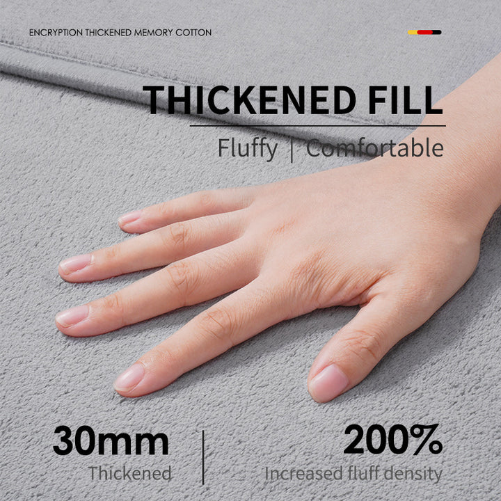 Plush Welcome Home Bath Mat