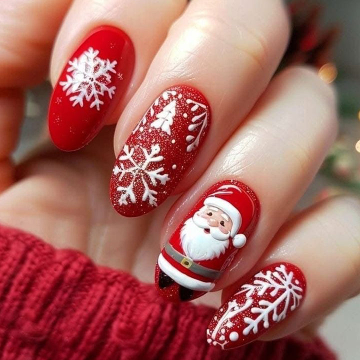 Seasonal Holiday-Themed Nail Art Extensions Kalsten