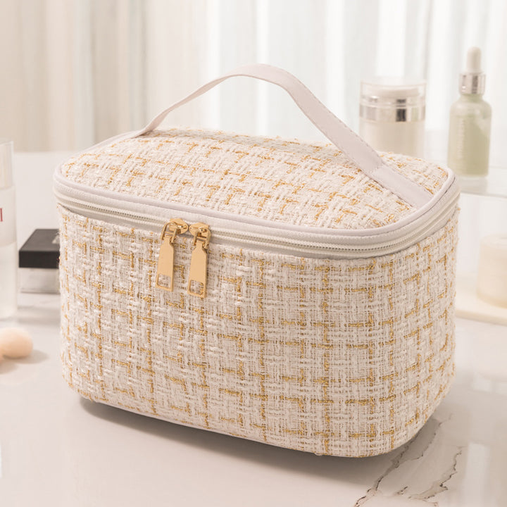 Stylish Quilted Cosmetic Case Kalsten
