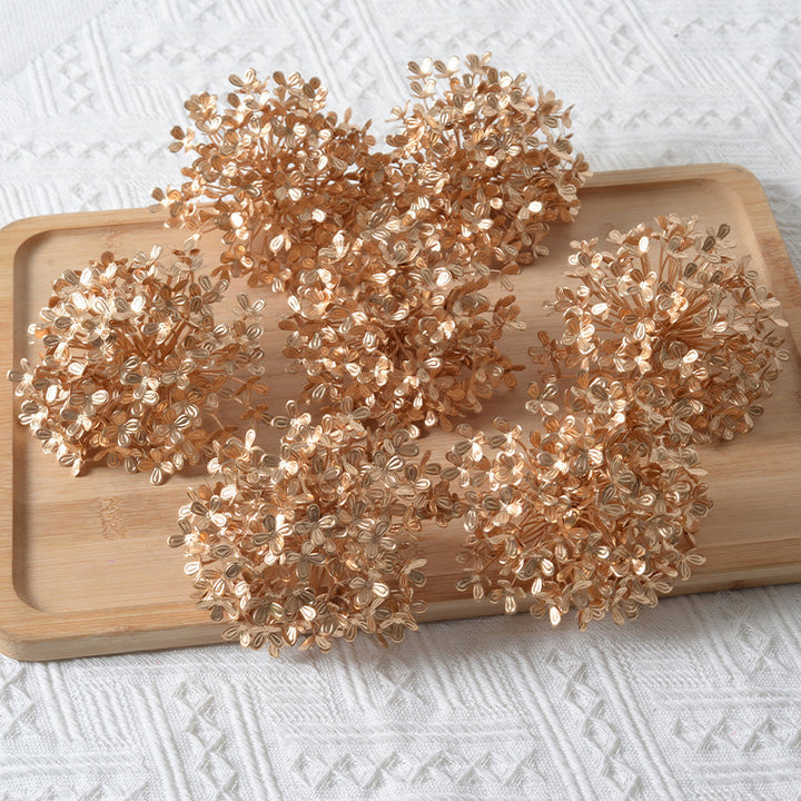Decorative Dried Hydrangea Stem Arrangement