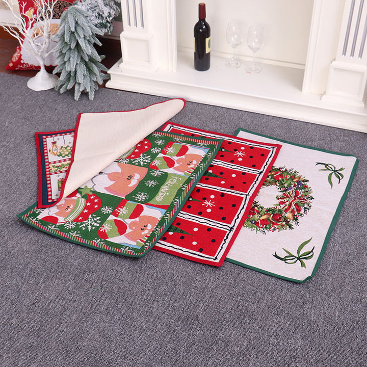 Festive Christmas Floor Mat Kalsten
